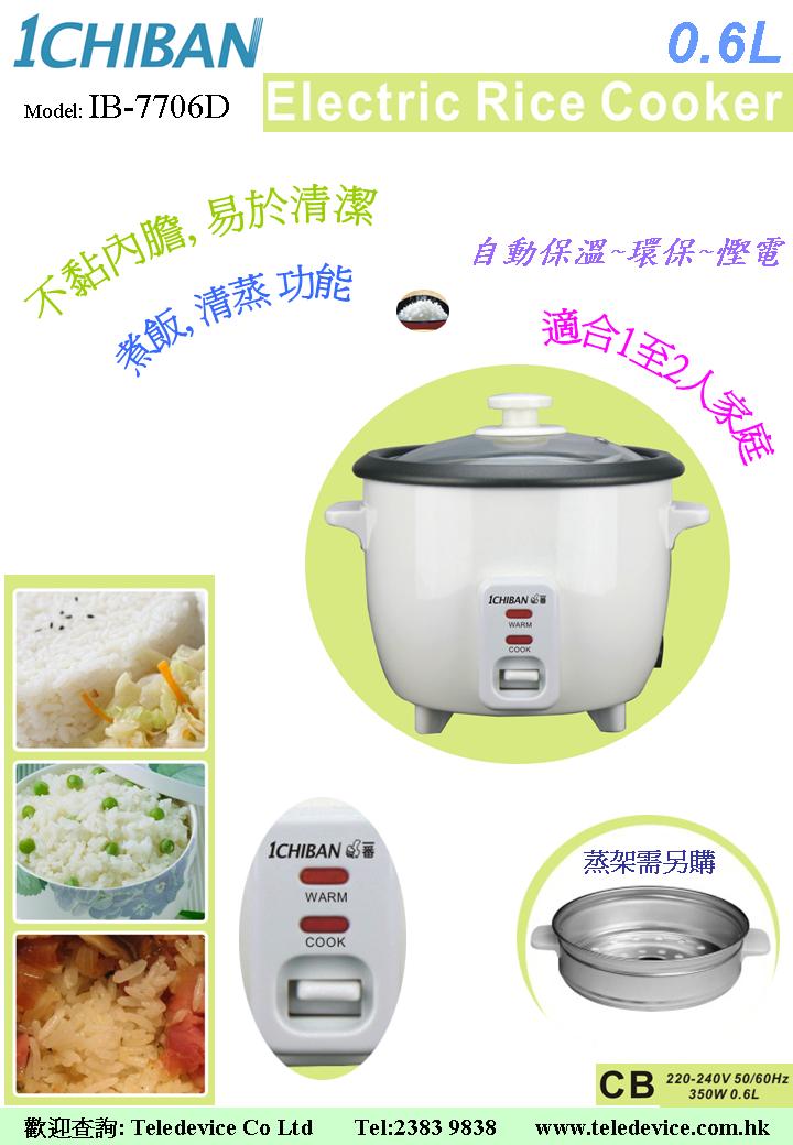 0.6L Rice Cooker